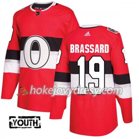 Dětské Hokejový Dres Ottawa Senators Derick Brassard 19 Červená 2017-2018 Adidas Classic Authentic